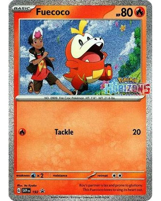 Fuecoco 192  - Holofoil SV Scarlet & Violet Promo Cards - Promo