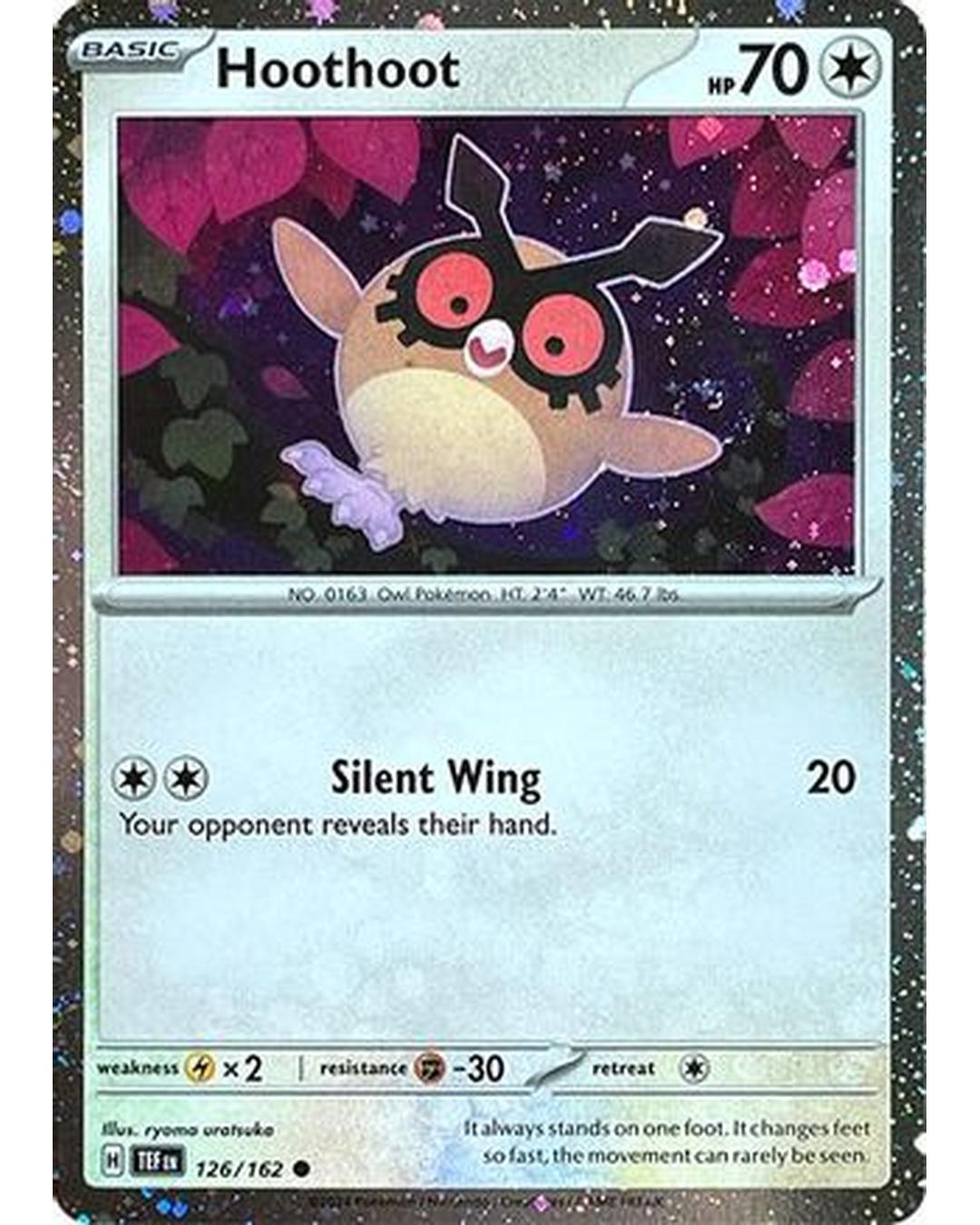 Hoothoot 126/162  - Holofoil SV Scarlet & Violet Promo Cards - Promo