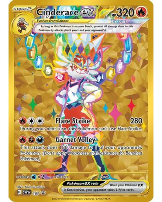 Cinderace ex 163  - Holofoil SV Scarlet & Violet Promo Cards - Promo