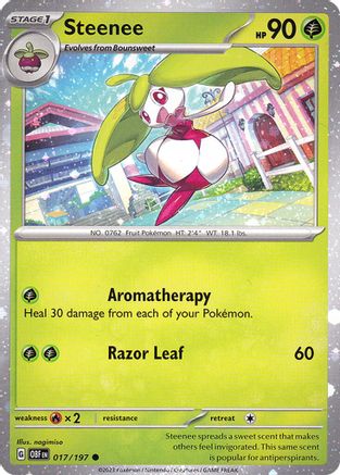 Steenee 017/197  - Holofoil Miscellaneous Cards & Products - Common