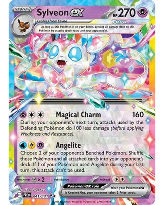 Sylveon ex 041/131  - Holofoil SV Prismatic Evolutions - Double Rare