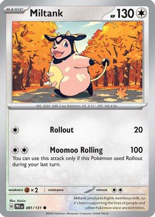 Miltank 081/131  SV Prismatic Evolutions - Common