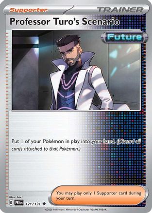 Professor Turo's Scenario 121/131  SV Prismatic Evolutions - Uncommon