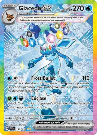 GLACEON EX (150/131)[SCARLET & VIOLET: PRISMATIC EVOLUTIONS ]