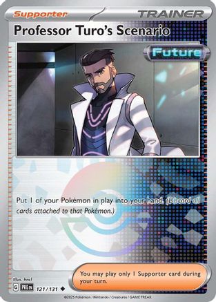 Professor Turo's Scenario (Poke Ball Pattern) 121/131  - Holofoil SV Prismatic Evolutions - Uncommon