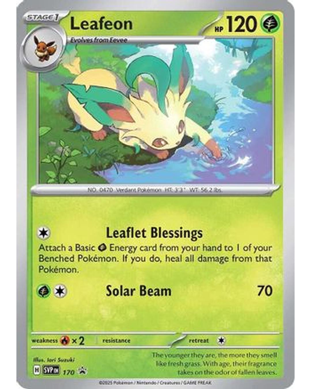 Leafeon 170  - Holofoil SV Scarlet & Violet Promo Cards - Promo