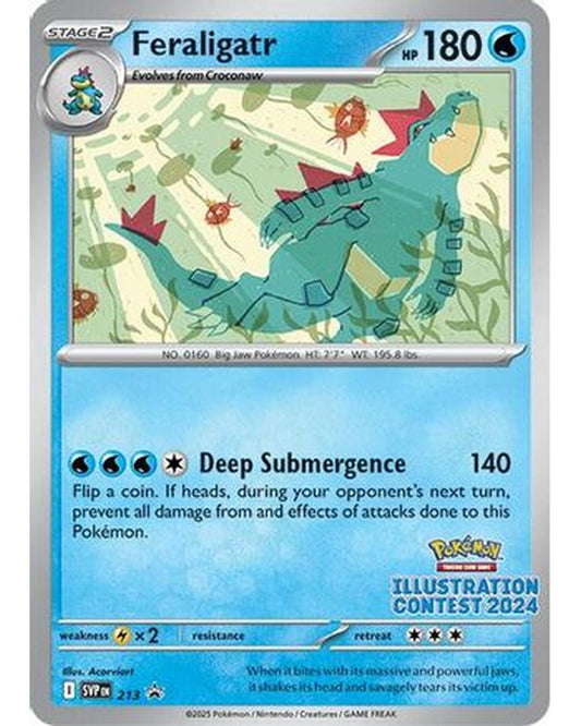 Feraligatr 213  SV Scarlet & Violet Promo Cards - Promo