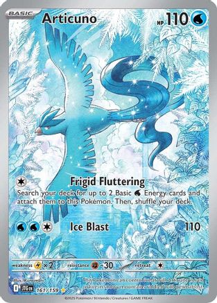 Articuno 161/159  - Holofoil SV09 Journey Together - Illustration Rare