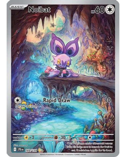 Noibat 169/159  - Holofoil SV09 Journey Together - Illustration Rare