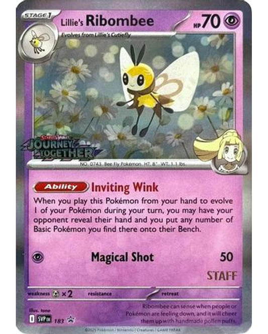 Lillie's Ribombee 183  - Holofoil SV Scarlet & Violet Promo Cards - Promo