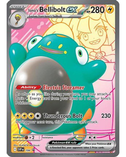Iono's Bellibolt ex 194  - Holofoil SV Scarlet & Violet Promo Cards - Promo