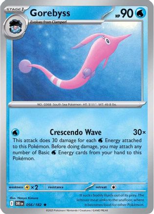 Gorebyss 056/182  - Holofoil SV10 Destined Rivals - Rare