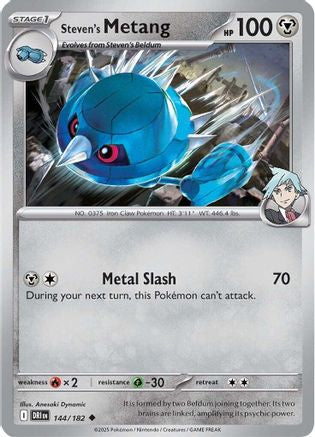 Steven's Metang 144/182  SV10 Destined Rivals - Uncommon