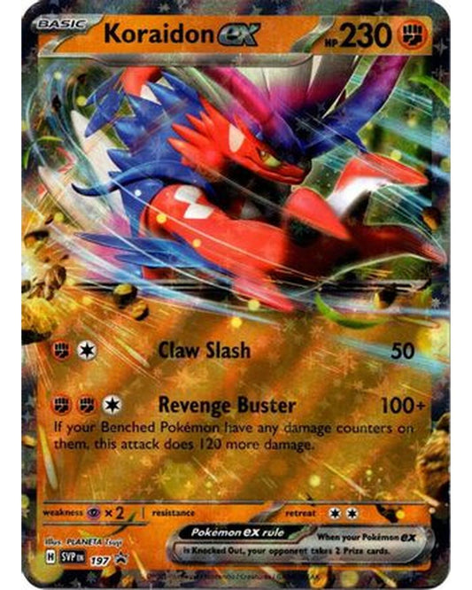 Koraidon ex 197  - Holofoil SV Scarlet & Violet Promo Cards - Promo
