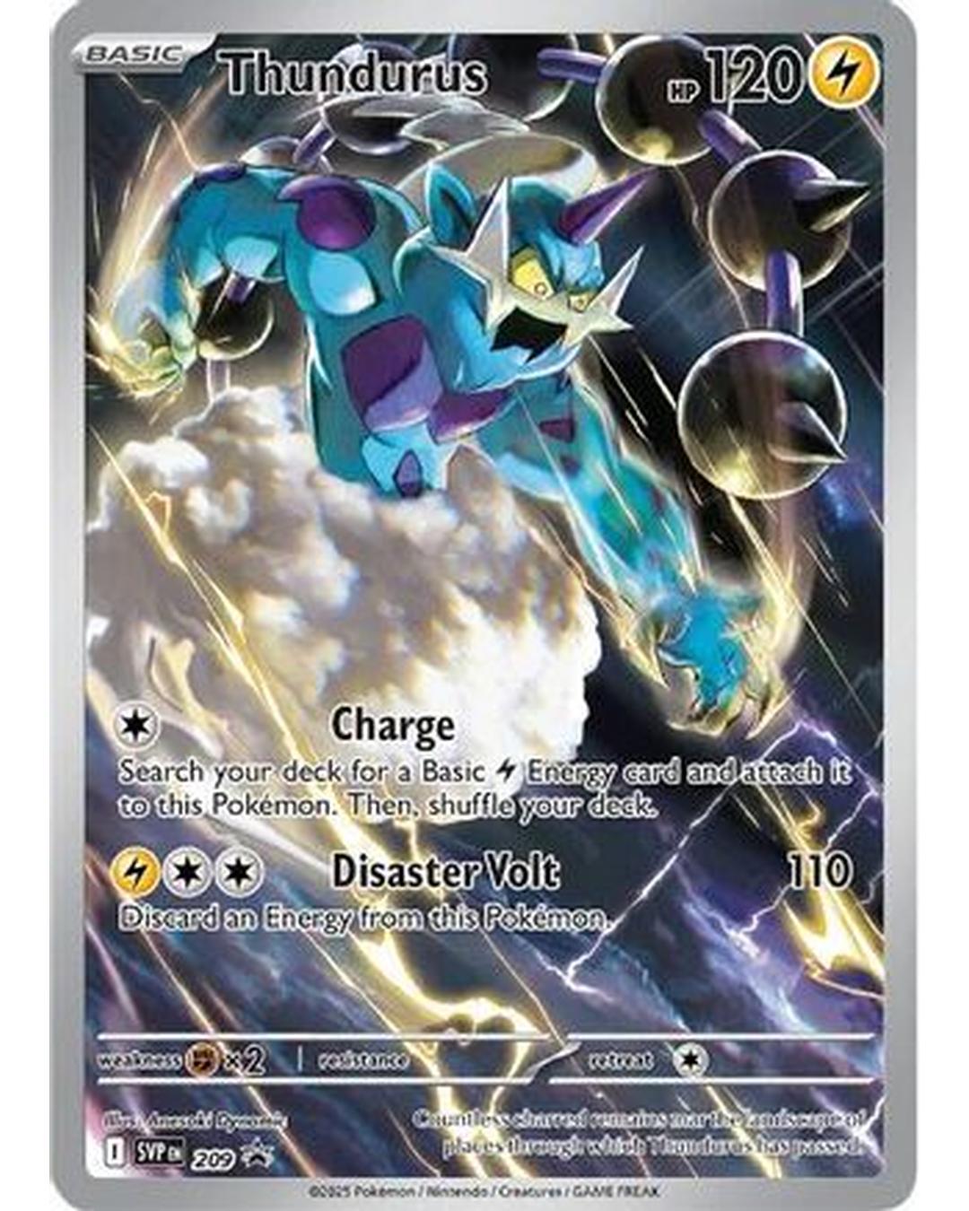 Thundurus 209  - Holofoil SV Scarlet & Violet Promo Cards - Promo