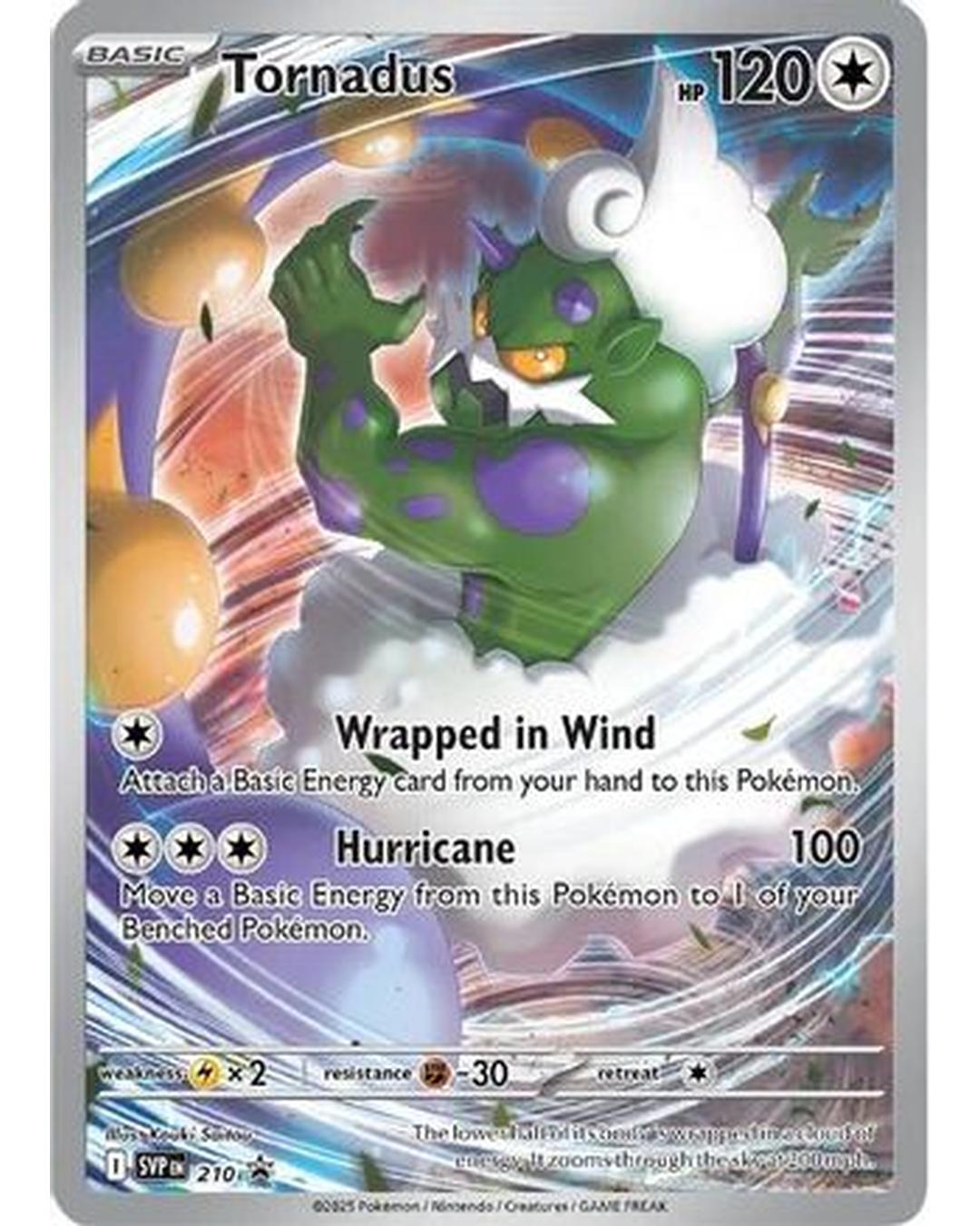 Tornadus 210  - Holofoil SV Scarlet & Violet Promo Cards - Promo