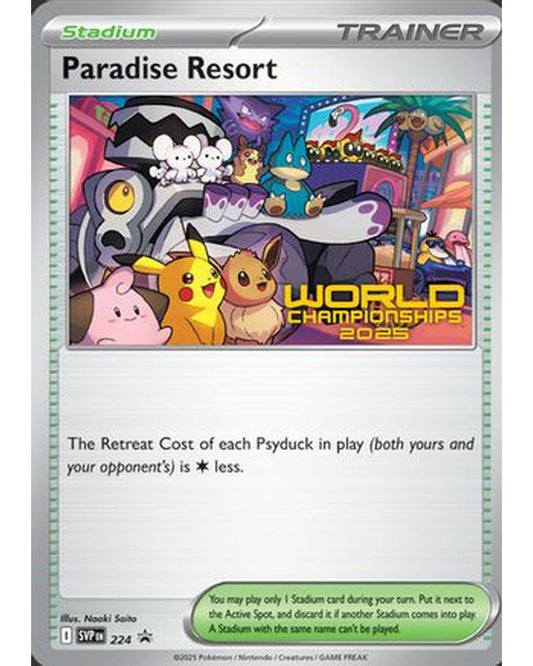 Paradise Resort 224  SV Scarlet & Violet Promo Cards - Promo