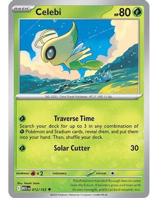 Celebi 012/132  ME01 Mega Evolution - Uncommon