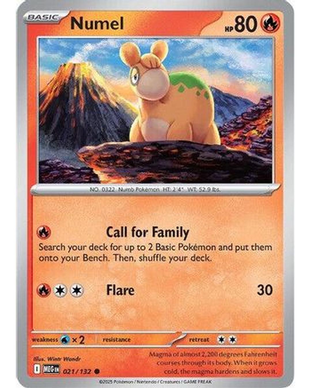 Numel 021/132  ME01 Mega Evolution - Common