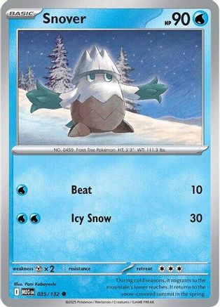 Snover 035/132  ME01 Mega Evolution - Common