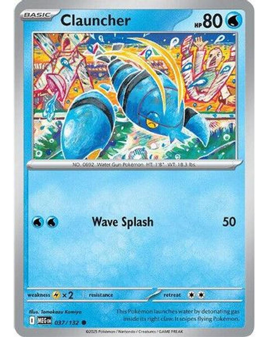 Clauncher 037/132  ME01 Mega Evolution - Common