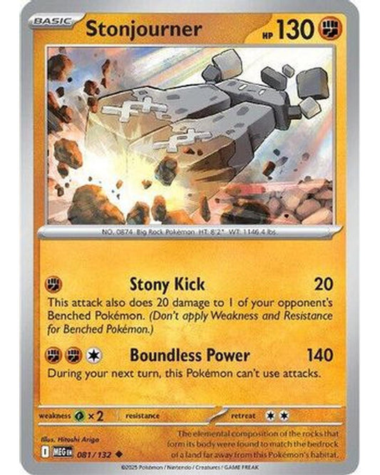 Stonjourner 081/132  ME01 Mega Evolution - Uncommon