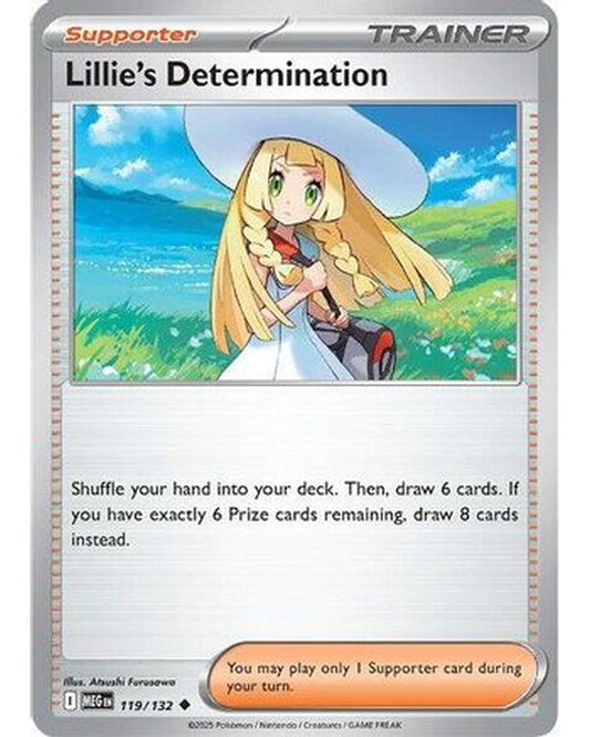 Lillie's Determination 119/132  ME01 Mega Evolution - Uncommon