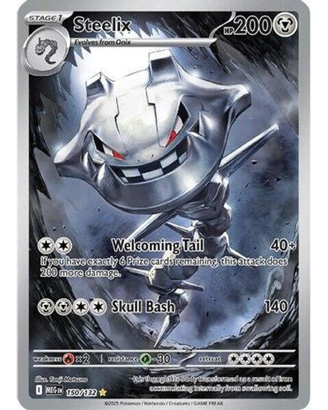 Steelix 150/132  - Holofoil ME01 Mega Evolution - Illustration Rare