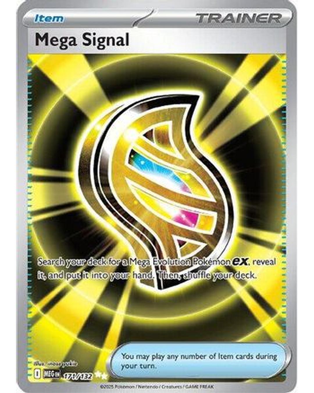 Mega Signal 171/132  - Holofoil ME01 Mega Evolution - Ultra Rare