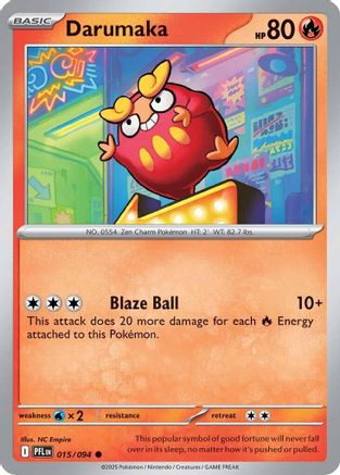 Darumaka 015  ME02 Phantasmal Flames - Common