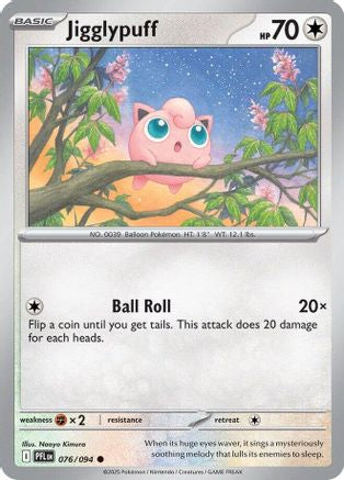 Jigglypuff 076  ME02 Phantasmal Flames - Common
