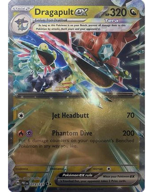 Dragapult ex 073/131  - Holofoil Jumbo Cards - Double Rare