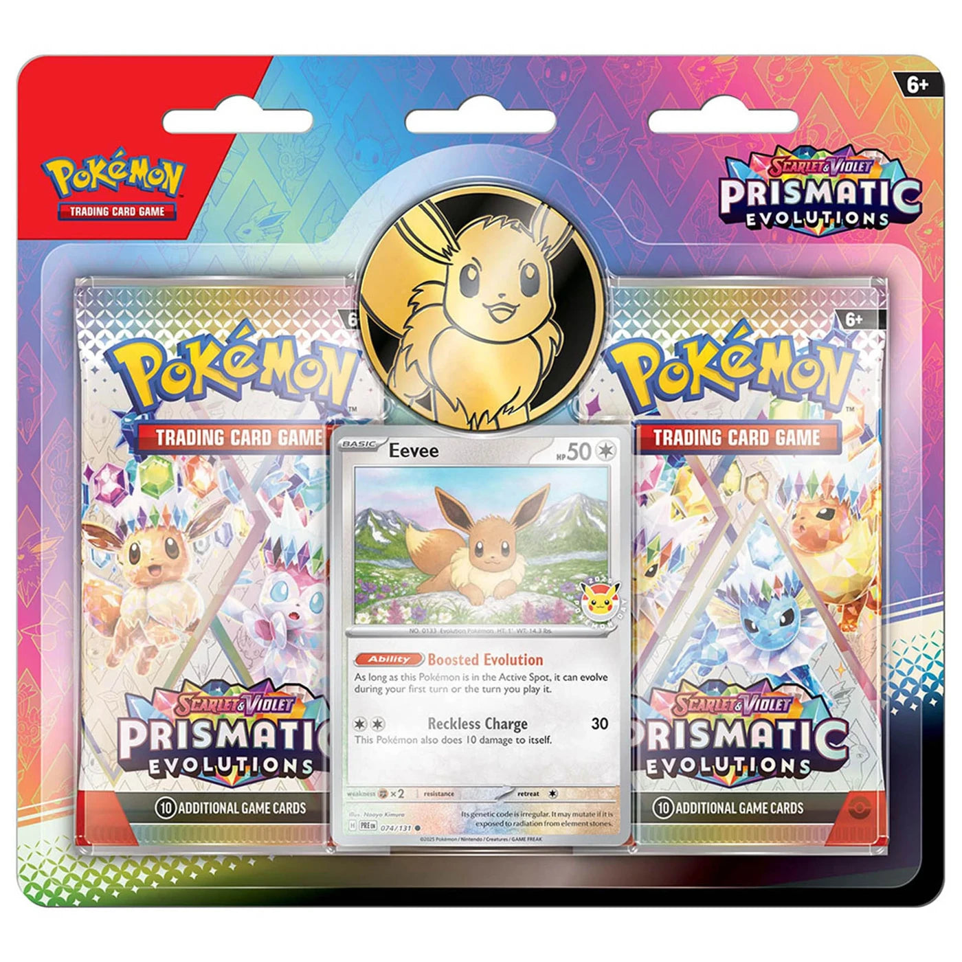 POKÉMON TCG Scarlet & Violet 8.5: Prismatic Evolutions 2-PK Blister