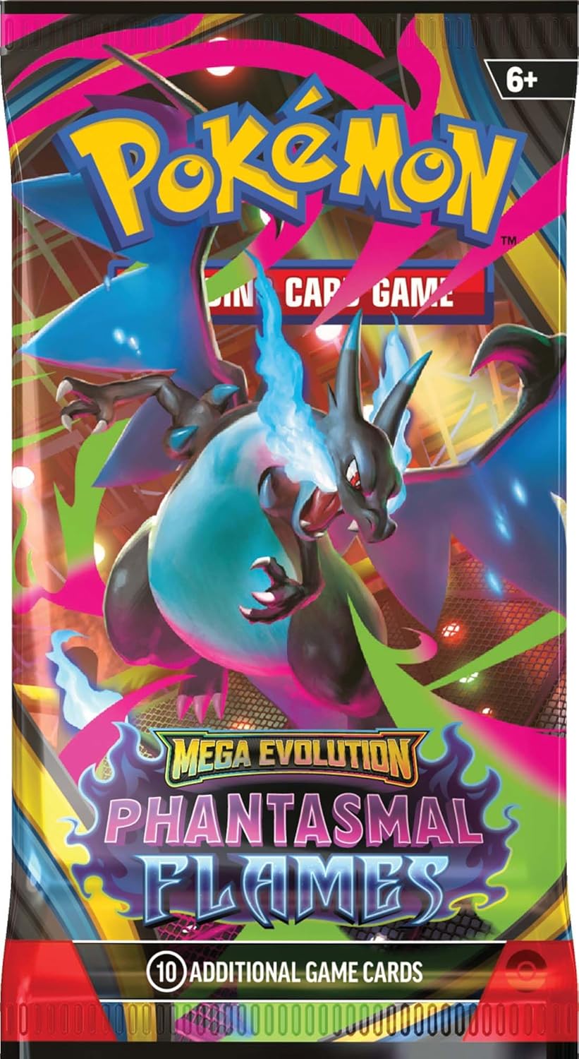 Pokemon TCG - Mega Evolution Phantasmal Flames Booster Box
