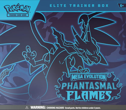 Pokemon TCG - Mega Evolution Phantasmal Flames Elite Trainer Box
