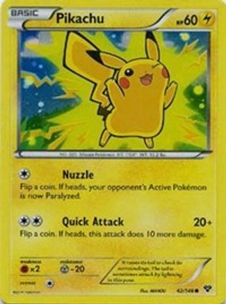 Pikachu 042/146  - Holofoil Miscellaneous Cards & Products - Promo