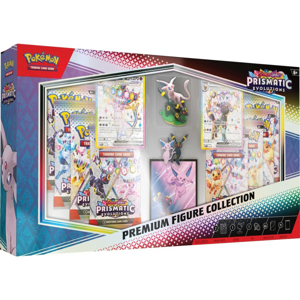 Pokemon TCG: Scarlet & Violet - Prismatic Evolutions Figure Collection