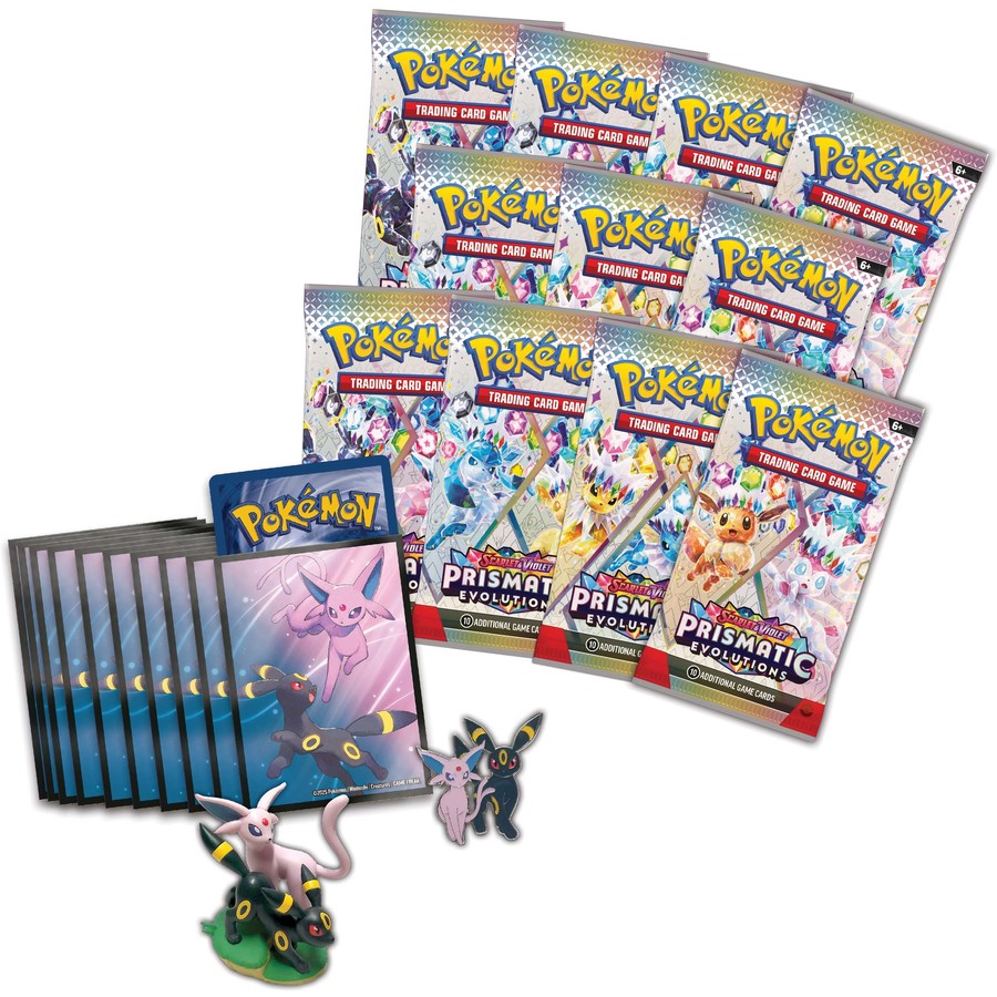 Pokemon TCG Scarlet & Violet - Prismatic Evolutions Figure Collection