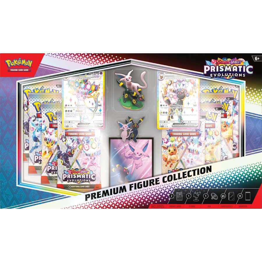 Pokemon TCG Scarlet & Violet - Prismatic Evolutions Figure Collection