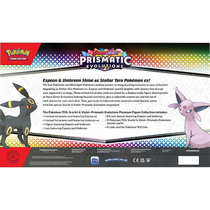 Pokemon TCG Scarlet & Violet - Prismatic Evolutions Figure Collection
