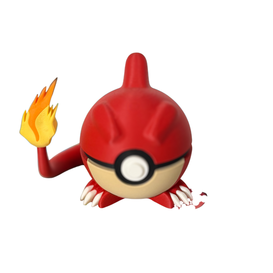 Charmeleon 3D Pokeball - Groovy Collectables