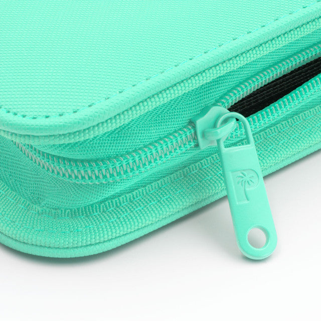 Collector's Series 12 Pocket Zip Trading Card Binder - TURQUOISE - Groovy Collectables