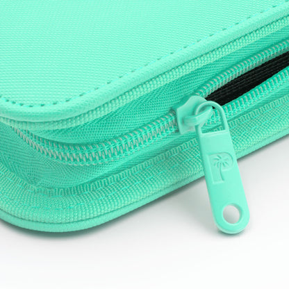 Collector's Series 12 Pocket Zip Trading Card Binder - TURQUOISE - Groovy Collectables