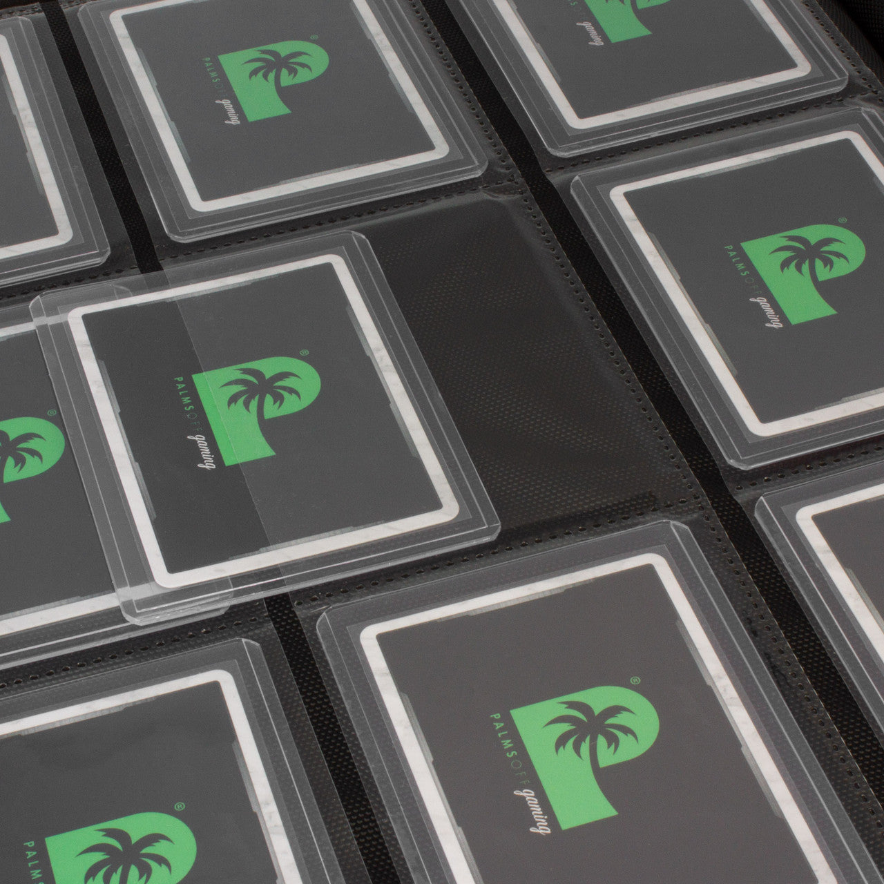 Collector's Series TOP LOADER Zip Binder - CLEAR - Black - Groovy Collectables