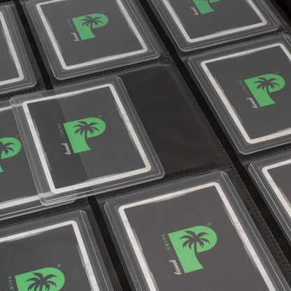 Collector's Series TOP LOADER Zip Binder - CLEAR - Black - Groovy Collectables