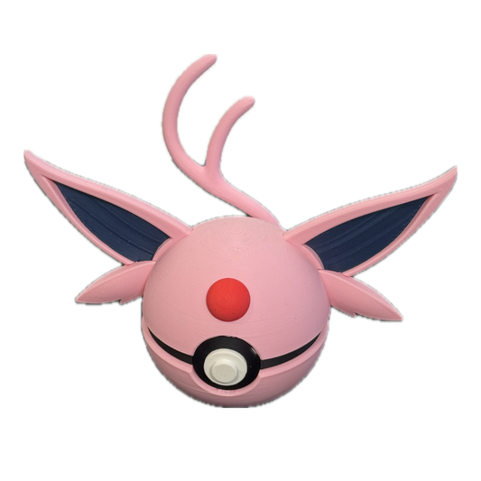 Espeon 3D Printed Pokeball - Groovy Collectables