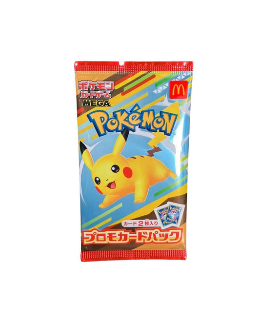 Pokemon TCG McDonald’s 2025 Promo Booster Pack - Japanese Promo
