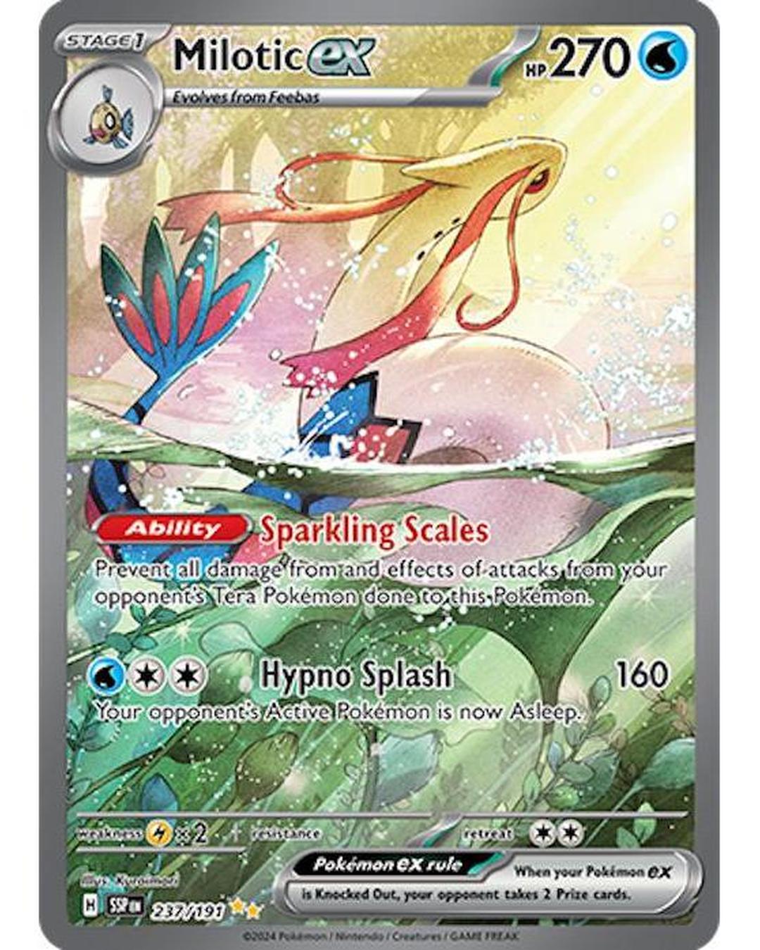 Milotic ex - 237/191 - SV08: Surging Sparks (SV08) NM - Groovy Collectables