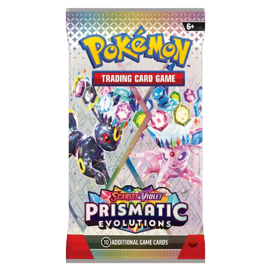 POKÉMON TCG Scarlet & Violet 8.5: Prismatic Evolutions Booster Pack - Groovy Collectables
