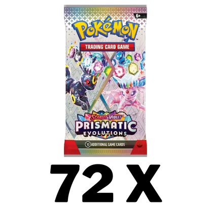 POKÉMON TCG Scarlet & Violet 8.5: Prismatic Evolutions Booster Pack - Groovy Collectables